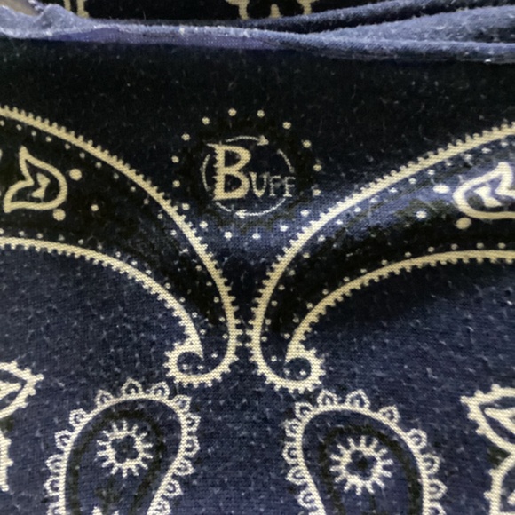 ❄️Mens Blue Bandana Original Buff - Picture 3 of 3